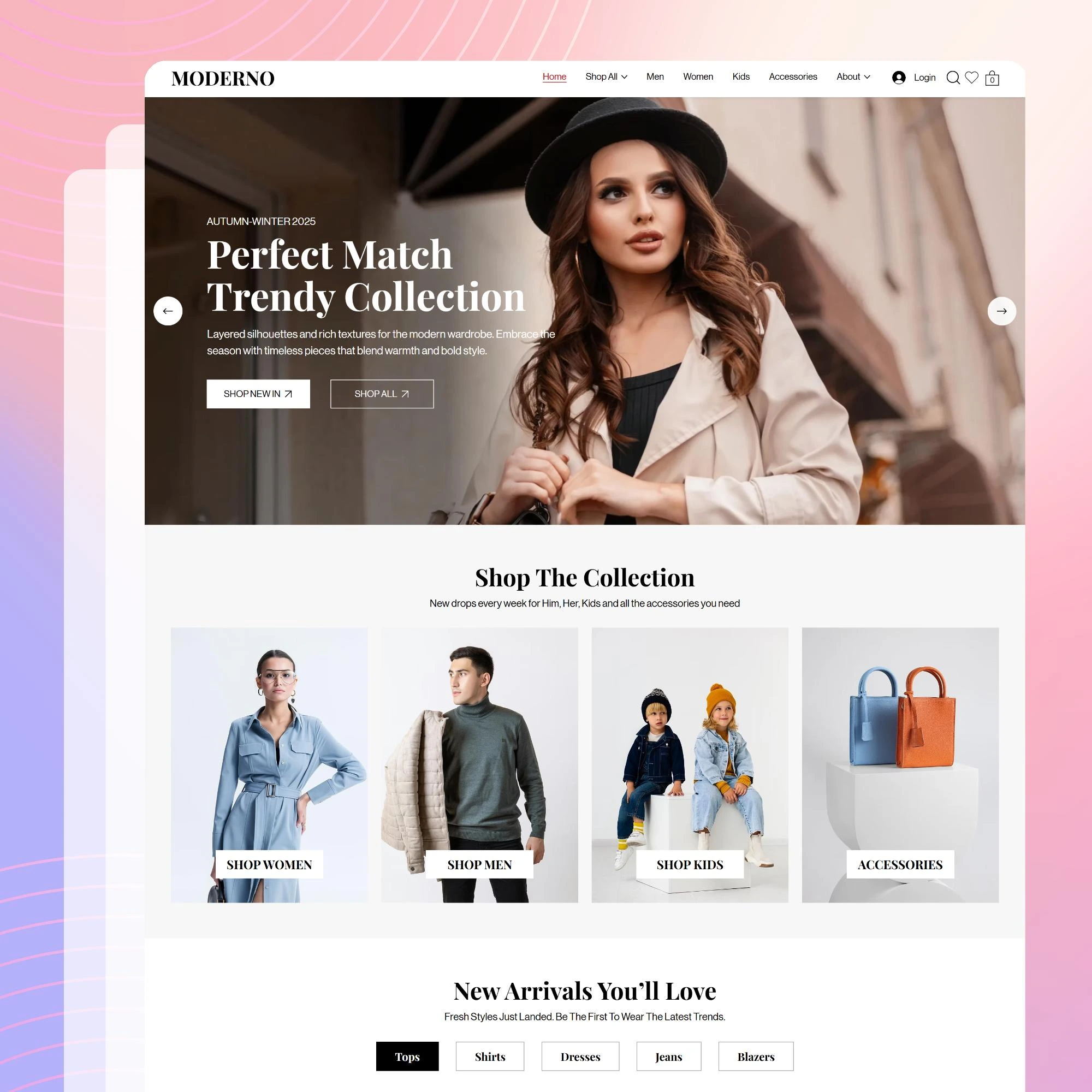 Moderno – Men, Women & Kids Fashion Store